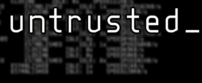 لعبة Untrusted